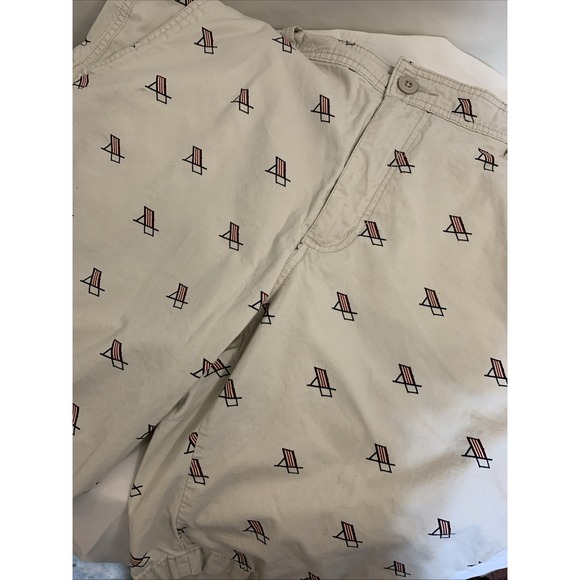 Denim Supply Ralph Lauren Shorts Men 30 Green Woodland Camo Chino Logo 10081 - Picture 4 of 7